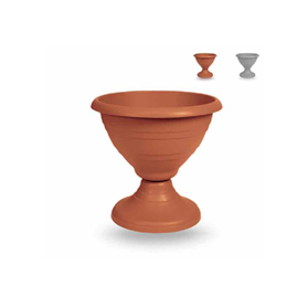 COLONNA BASSA CAMPANA 30CM TERRACOTTA