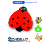 LEGATENDA C/PINZA COCCINELLA