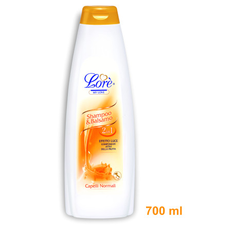 LORE' SH 700ML 2IN1 CAPELLI NORMALI