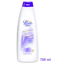 LORE' SH 700ML 2IN1 CAPELLI SECCHI