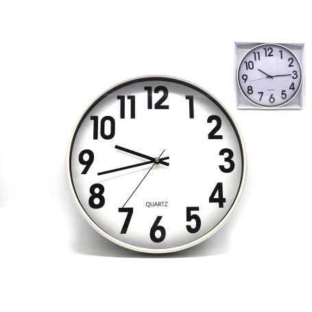 OROLOGIO DA MURO PLASTICA 35.3CM