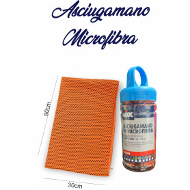 ASCIUGAMANO MICROFIBRA 30X90