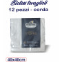 BIOTESS TOVAGLIOLI 12PZ 40X40 CORDA