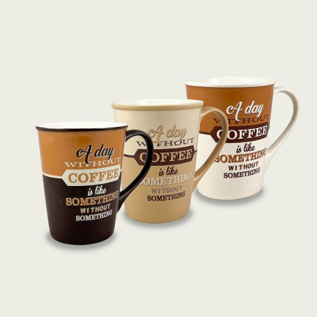 TAZZA MUG 35CL DEC.