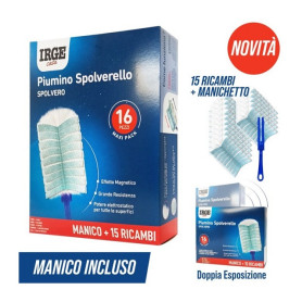 SPOLVERELLO PIUMINO 15PZ+MANICO