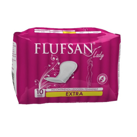 FLUFSAN ASSORB.LADY INCONT.LEGG.EXTRA 10