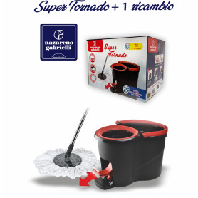 SECCHIO SPIN MOP TORNADO +1 RICAMBIO 16L