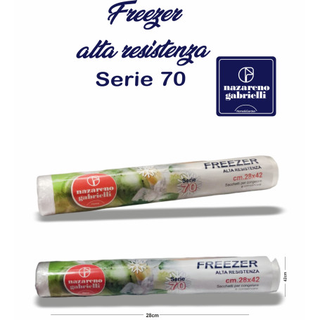 SACCHETTI FREEZER 28X40 70PZ NG