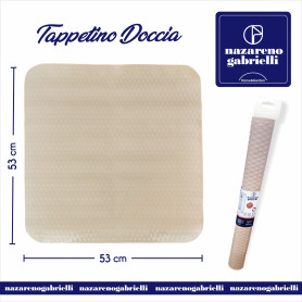 TAPPETO DOCCIA 53X53CM CAPPUCCINO NG