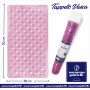 TAPPETO BAGNO RETT.70X38CM ROSA NG