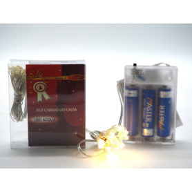 40 LUCI LED USO ACQUA LUCE CALDA