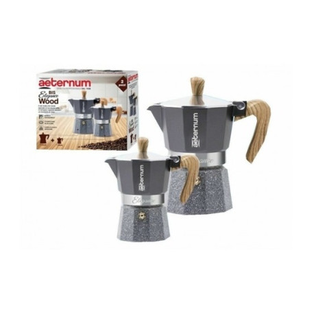 CAFFETTIERA BIS ELEGANCE WOOD 1TZ + 3TZ