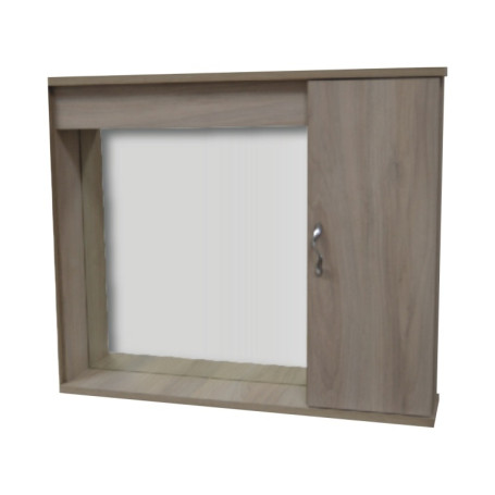 SPECCHIERA LUNA 1 PORTA OLMO 72X60X14