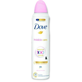 DOVE DEO SPRAY 250ML INVISIBLE CARE FLOR