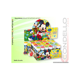 BOLLE DI SAPONE MICKEY