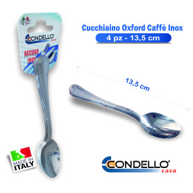 PS OXFORD CUCCHIAINO CAFFE' INOX 4PZ