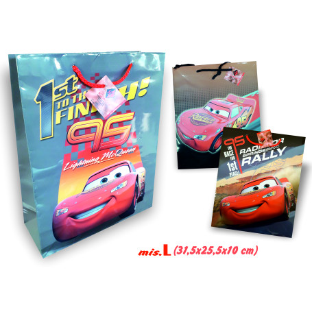 BUSTA REGALO CARS L