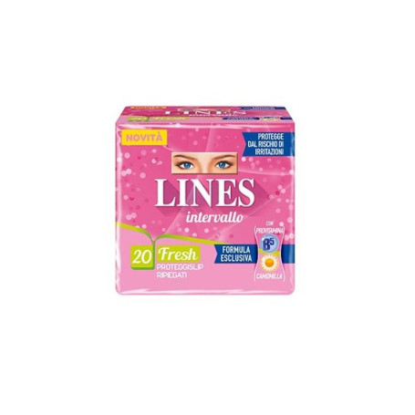 LINES INTERVALLO FRESH RIPIEGATO X20 PZ