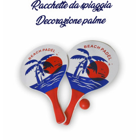 RACCHETTE DA SPIAGGIA DEC.PALME