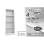 LIBRERIA ERMES 60X24X170 BIANCA