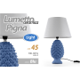 LAMPADA PIGNA BLU 44.5CM