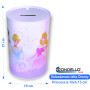 SALVADANAIO LATTA DISNEY PRINCESS 10X15C