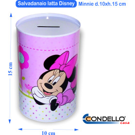 SALVADANAIO LATTA DISNEY MINNIE CM.10X15