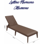 LETTINO NUMANA MARRONE