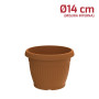 VASO GAIA D.14CM TERRACOTTA