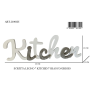 G.DI MARZO SCRITTA LEGNO "KITCHEN"