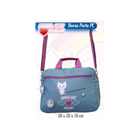 BORSA ANGEL CAT SUGAR 38X28CM.