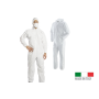 TUTA C/ZIP E CAPPUCCIO TNT 30GR TG.XL