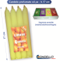 CANDELE PROFUMATE 4PZ CM.17