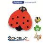 LEGATENDA C/PINZA COCCINELLA