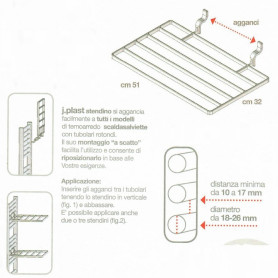 STENDINO TERMOARREDO DRY WARM RESINA 3MT