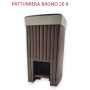 PATTUMIERA DOGA 20LT C/PED.MOKA