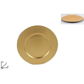 SOTTOPIATTO 38CM ORO