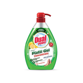 DUAL POWER PIATTI GEL C/DISP.LIMONE 1LT