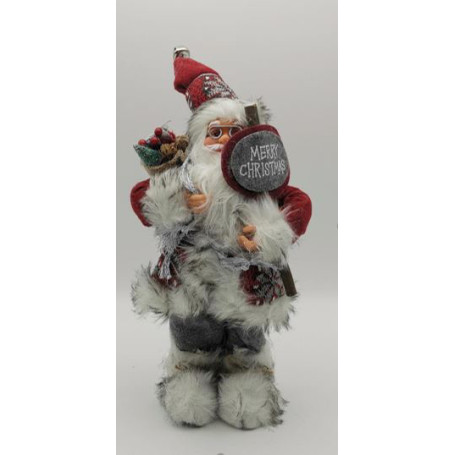 BABBO NATALE H.30CM ROSSO