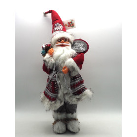 BABBO NATALE H.45CM ROSSO