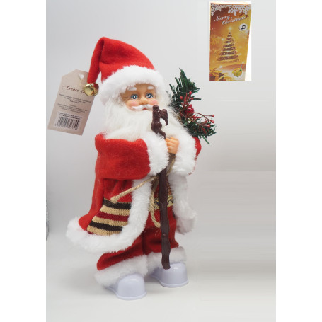 BABBO NATALE H.30CM ASS.