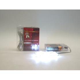 20 LUCI LED USO ACQUA BIANCHE (BATTERIA)