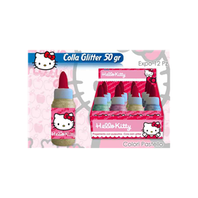 COLLA GLITTER PASTELLO HELLO KITTY 50GR