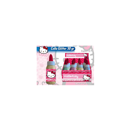 COLLA GLITTER PASTELLO HELLO KITTY 50GR