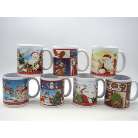 TAZZA NATALE 9.5X8-12CM ASS.
