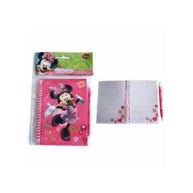 NOTEBOOK CON PENNA MINNIE