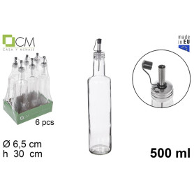OLIERA VETRO C/DOS.ANTIGOCCIA 500ML