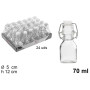 BOTTIGLIA VETRO C/TAPPO MECC.70ML