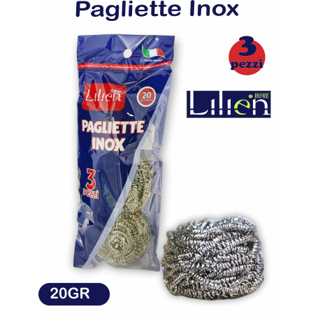 PAGLIETTE INOX 20GR 3PZ