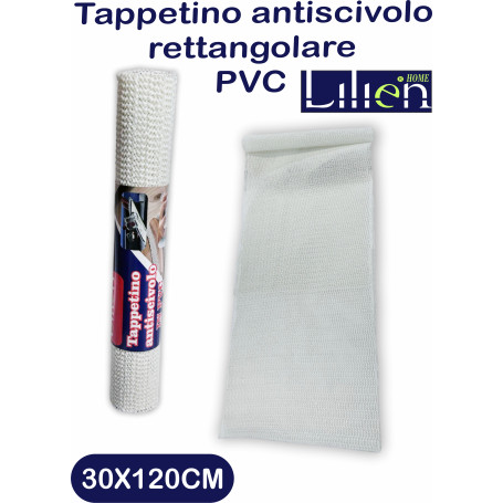 TAPPETINO ANTISCIVOLO RETT.PVC 30X120CM